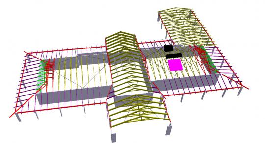 3d of feature trusses 3d of feature trusses
