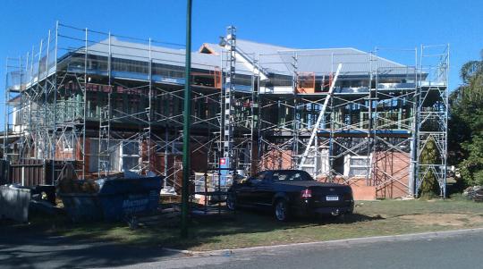 Second Story Addition timber trusses perth sliding roof